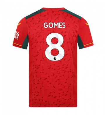 Wolves Joao Gomes #8 Segunda Equipación 2023-24 Manga Corta